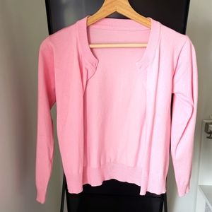 NEW Pink open cardigan